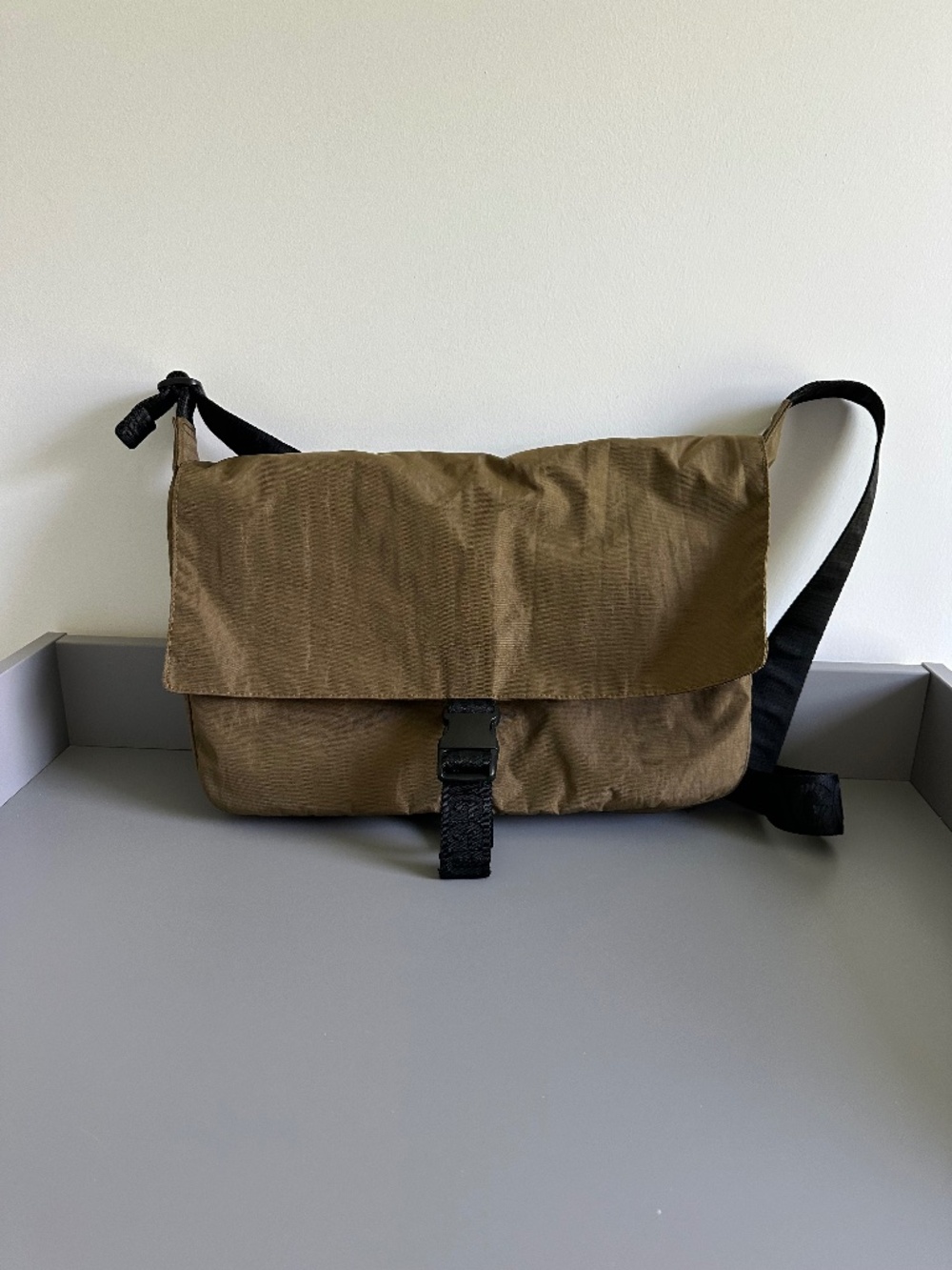 Baggu Messenger Bag - Seaweed